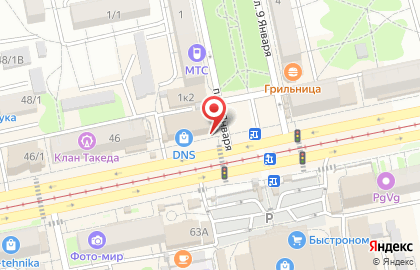 Ювелирная компания Золотой телец в Барнауле на карте