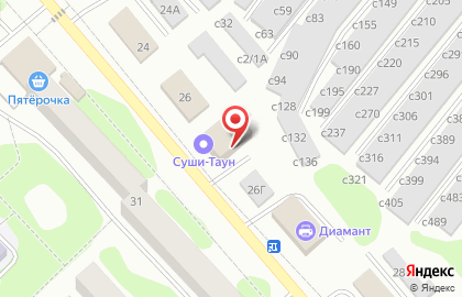 Служба доставки Kannam Chicken на Восточной улице на карте
