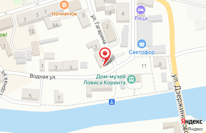 СОХО на улице Гагарина на карте