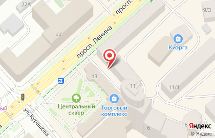 Ломбард Золотник плюс меховой ломбард на проспекте Ленина на карте