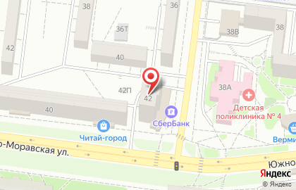 Представительство в г. Воронеже Рост-воронеж на Краснозвёздной улице на карте