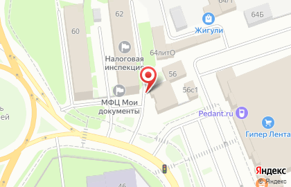 Магазин канцелярских товаров Скрепка на Большой Санкт-Петербургской улице на карте