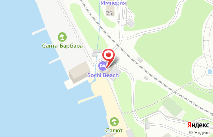 Международный инновационный университет в Сочи на карте