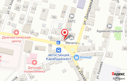 Чайхана в Махачкале на карте