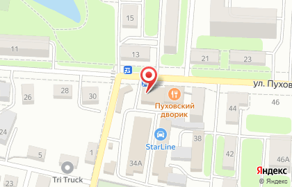 Хозяйственный магазин БытПласт в Калуге на карте