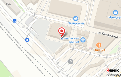 Магазин овощей и фруктов в Москве на карте