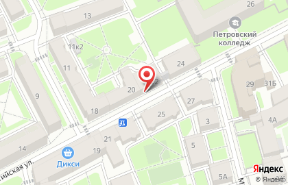 Пекарня Shirshov & Co на Балтийской улице на карте