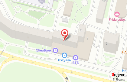Региональное агентство недвижимости Этажи в Ханты-Мансийске на карте