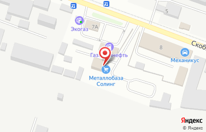 Автозаправочная станция ASTRA на карте
