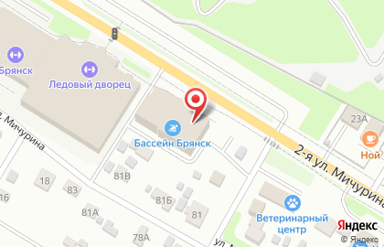 Спортивно-оздоровительный комплекс Брянск на карте