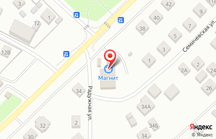 Супермаркет Магнит в Смоленске на карте