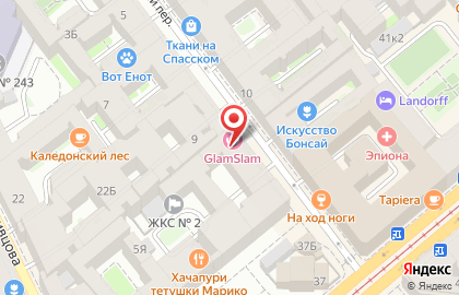 Магазин цифровой и бытовой техники DNS на метро Садовая на карте