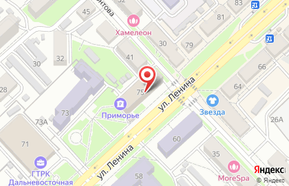 Акционерный коммерческий банк АКБ Приморье в Центральном районе на карте