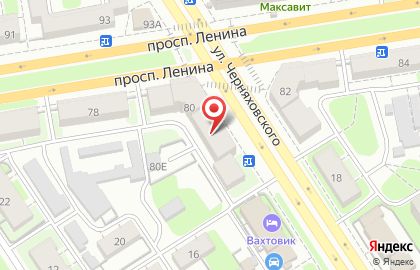 Супермаркет Seven на проспекте Ленина на карте