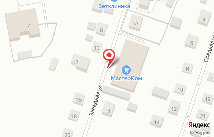 Центр Западный на карте