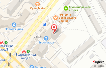 Почтовое отделение №89 на улице Бориса Богаткова на карте