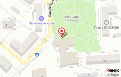 Бар Гараж на площади Победы на карте