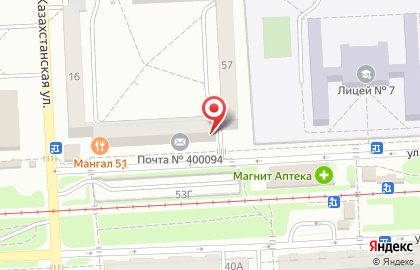 Мастерская в Дзержинском районе на карте