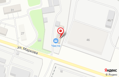 Магазин Механика на улице Маркова на карте