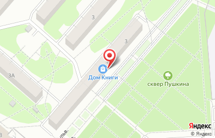 Магазин у дома Бристоль на Школьном бульваре в Нижнекамске на карте