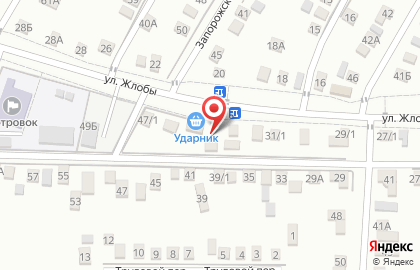 Магазин памятников на улице Жлобы на карте