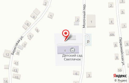 Светлячок, с. Падун на карте