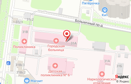 Клинико-диагностическая лаборатория KDL в Химках на улице Мичурина на карте
