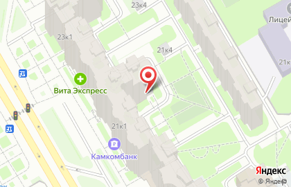 Стоматологический центр Асклепиус на Комендантском проспекте на карте