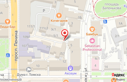Алькор-Томск на карте
