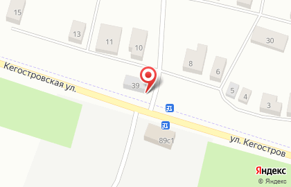 Продовольственный магазин в Архангельске на карте