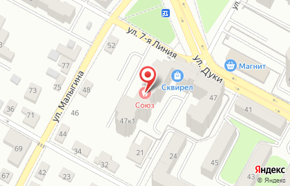 Центр спасателей на карте