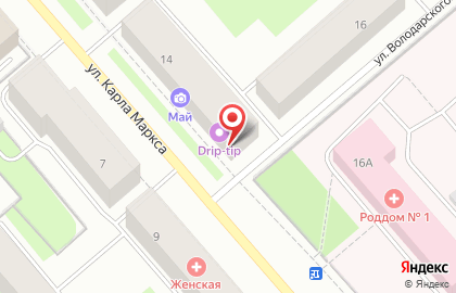 Туристическое агентство V-leto на улице Карла Маркса на карте
