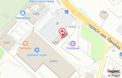 Глянец на проспекте Ленина на карте