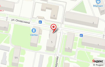 Салон оптики Око Мед в Сыктывкаре на карте