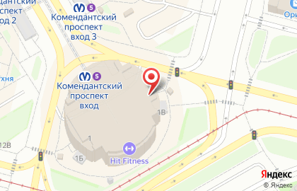 Салон оптики Линзмастер на Комендантском проспекте на карте