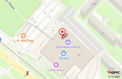 Цифровая типография Деловая клякса на карте