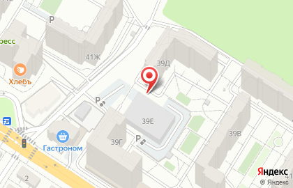 Агентство недвижимости Метротека в Центральном районе на карте