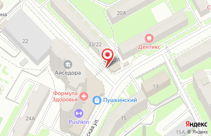 Рынок Подмосковный фермер на улице Горького на карте