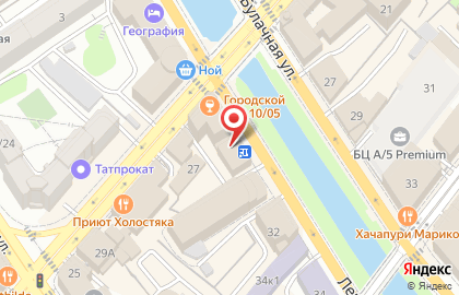 Магазин Глобус Маркет на Лево-Булачной улице на карте