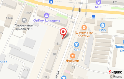 Магазин Четыре лапы в Благовещенске на карте