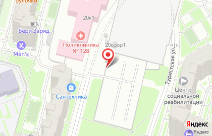 Автостоянка Севен на карте