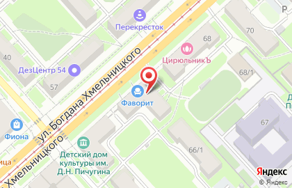 Джуди на улице Богдана Хмельницкого на карте