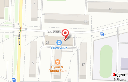 Магазин хлебобулочных изделий и бакалеи в Москве на карте