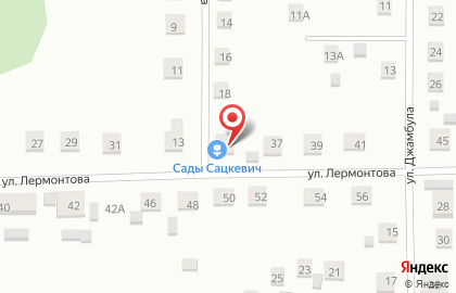 Питомник растений Сады Сацкевич в Орджоникидзевском районе на карте