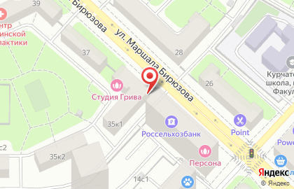 Банкомат СМП банк на метро Октябрьское поле на карте