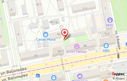 Магазин конфет в Барнауле на карте