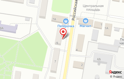 Магазин ПивоМан на Российской улице, 9 на карте