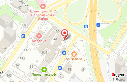 Оператор сотовой связи Tele2 в Первомайском районе на карте