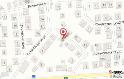 Академия Анонс на Архангельской улице на карте