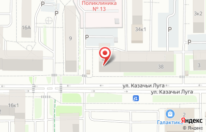 Продуктовый магазин в Тюмени на карте